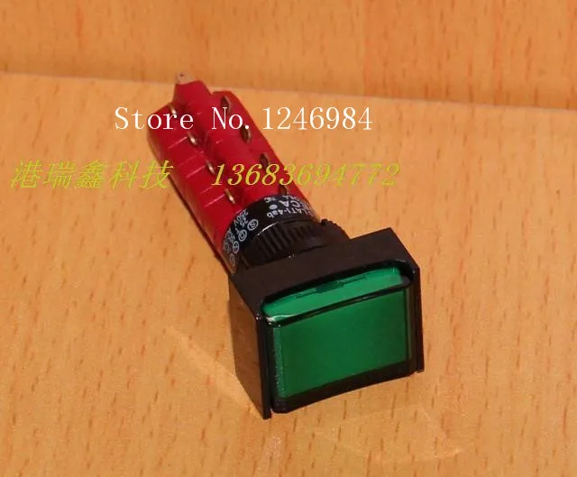 

[SA]M16 no lock reset button switch DECA Taiwan Progressive Alliance rectangular four normally open normally closed D16LMT2-4AB-