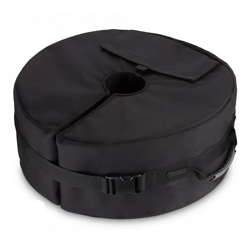 

Sun Shelter Umbrella Round Fixed Sand Bag Camping Tool Base Outdoors Weighted Accessories Leg Tent Stand