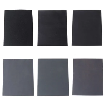 

100/240/400/600/1000/2000 28x23cm Grit Aluminium Sanding Paper Oxide Wet Dry Abrasive Metal Wood Abrasive Tools W315