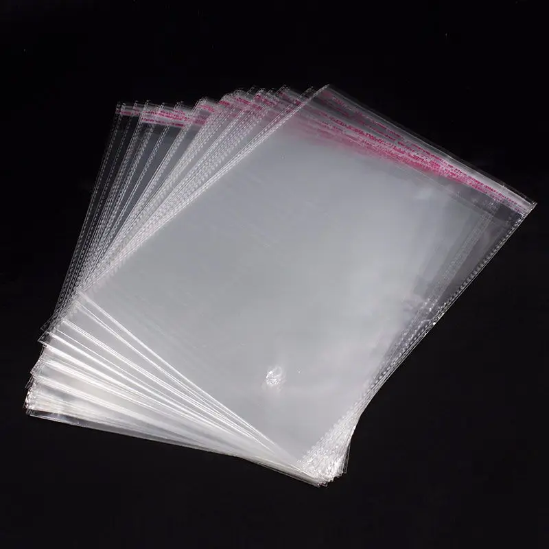 100 Pieces Clear Apparel Bags Self Seal Plastic Bags Wedding Party Opp Gift Bag  Adhesive Bags For Tshirt And Clothes  Gift Boxes  Bags  AliExpress