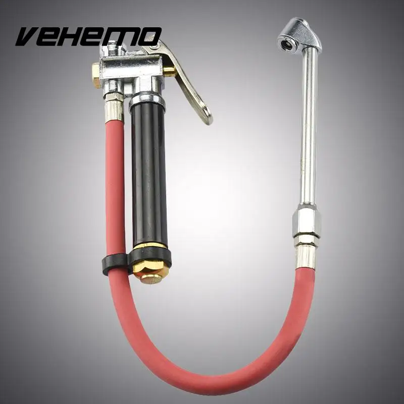Vehemo 120PSI Car Air Tire Inflator Tyre Pressure Gauge Compressor Hose