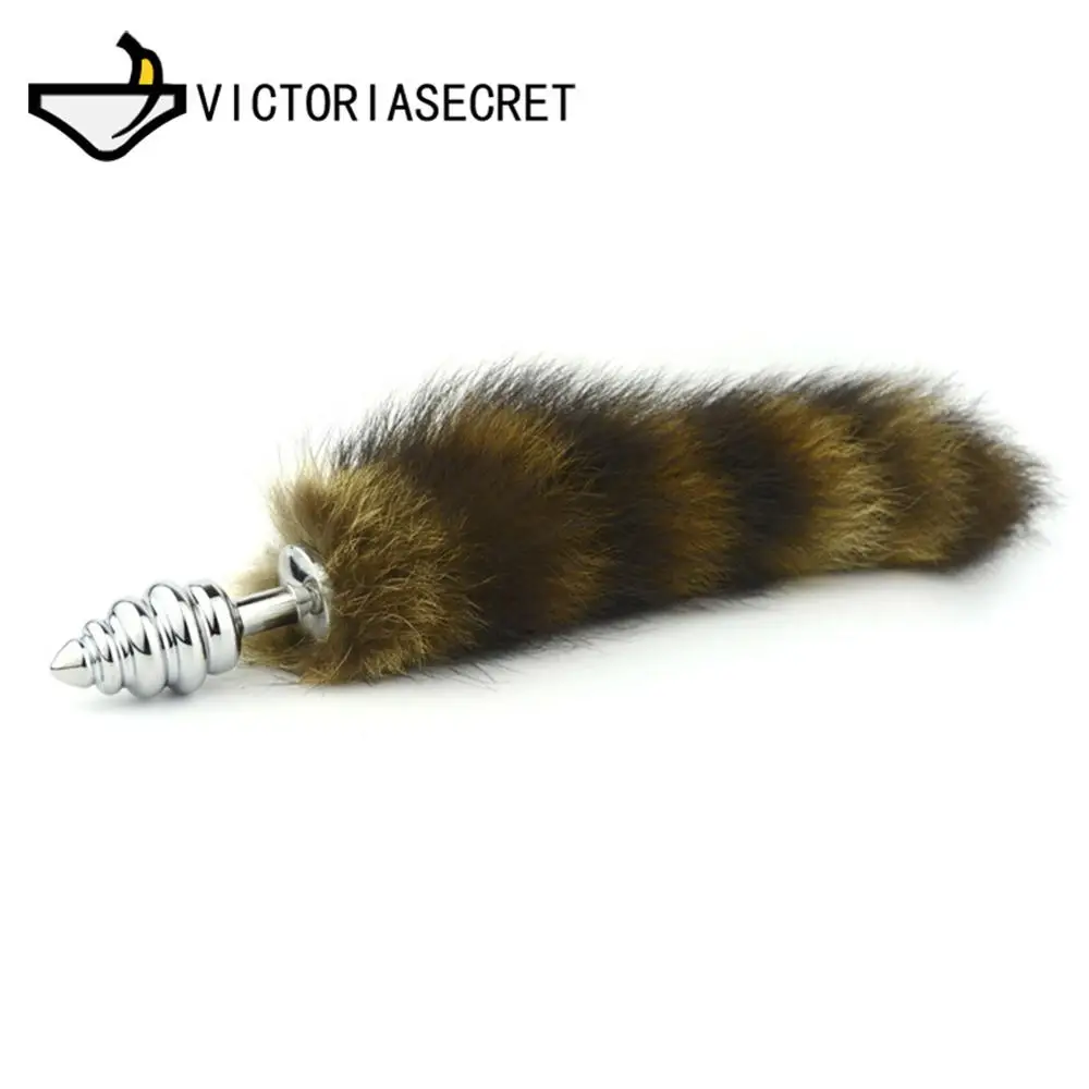 Anal Butt Plug Sex Toys Shop Anal Plug Prostate Massager Fox Tail Balls Sex Beads Toy Big Fox Tail Butt Plugs For Men And Woman Couple Gay BDSM Bondage Toy Cosplay Homosexual Animal Toys For Adults Erotic Goods