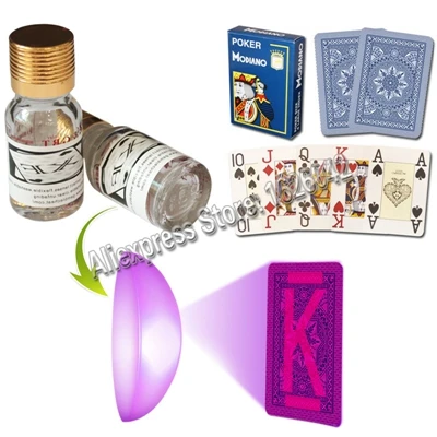 Азартные игры Чита XF 005 невидимые карты цветной фильтр Perpsective очки покер Чита Магия помеченные карты - Цвет: model 4