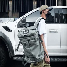 Уличный тренд, мужские Оксфордские рюкзаки, Harajuku, уличные спортивные сумки на плечо, хип-хоп, вместительный рюкзак для путешествий D889