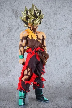 

Anime Dragon Ball Z SUPER MASTER STARS PIECE THE SON GOKOU PVC Action Figure Collectible Model Large Size 32cm Kids Toys Doll