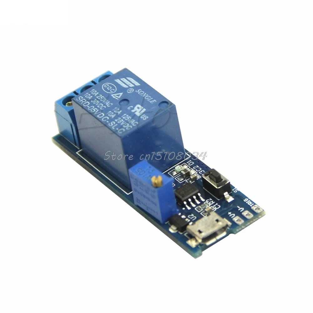 Buy Precise 5V 30V Micro USB Power Relay Timer Control