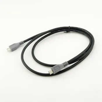 

1pc Micro USB Type B Male To Micro B Male 5Pin Converter OTG Adapter Lead Data Cable 20cm / 1m 3ft