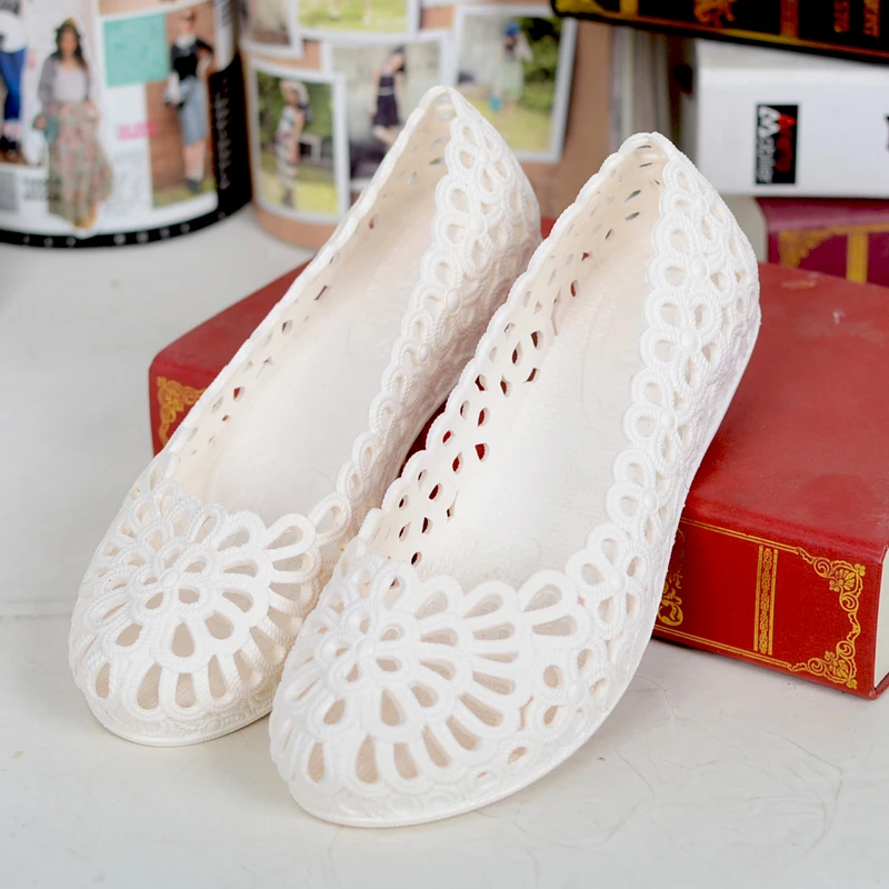 

Women Sandals 2018 Fashion Summer Women Shoes Casual Jelly Plastic Flats Sandalias Femininas Women Sandal 1h18