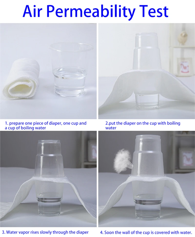 Арахиса форма 6 слой стеганой вставкой дестские подгузники многоразовые детские тканевые подгузники для новорожденных вкладыши для подгузников, вставка