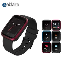 Zeblaze Кристалл 2 Smartwatch IP67 Водонепроницаемый Носимых устройств монитор сердечного ритма Цвет Дисплей Смарт часы для Android IOS