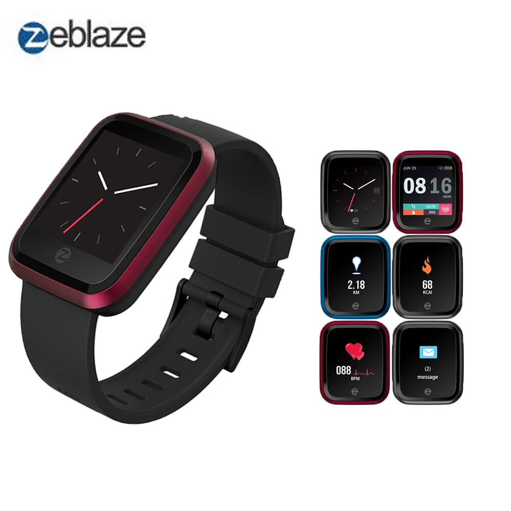 Новинка Zeblaze Crystal 2 Smartwatch IP67 водонепроницаемые носимые устройства монитор