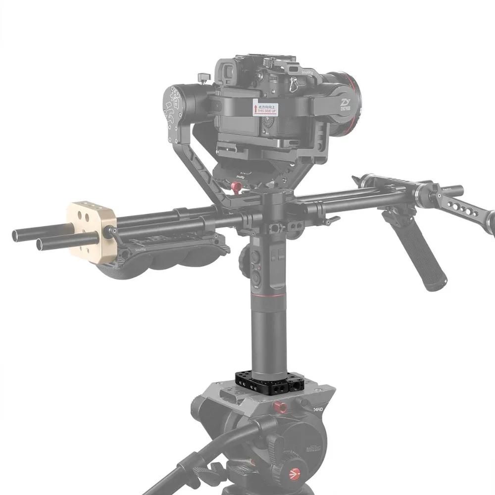 Зажим для штанги SmallRig для Zhiyun Crane2/Crane V2 с 1/4-20 резьбовыми отверстиями и точками Arri 3/8 быстросъемный зажим для штанги-2119