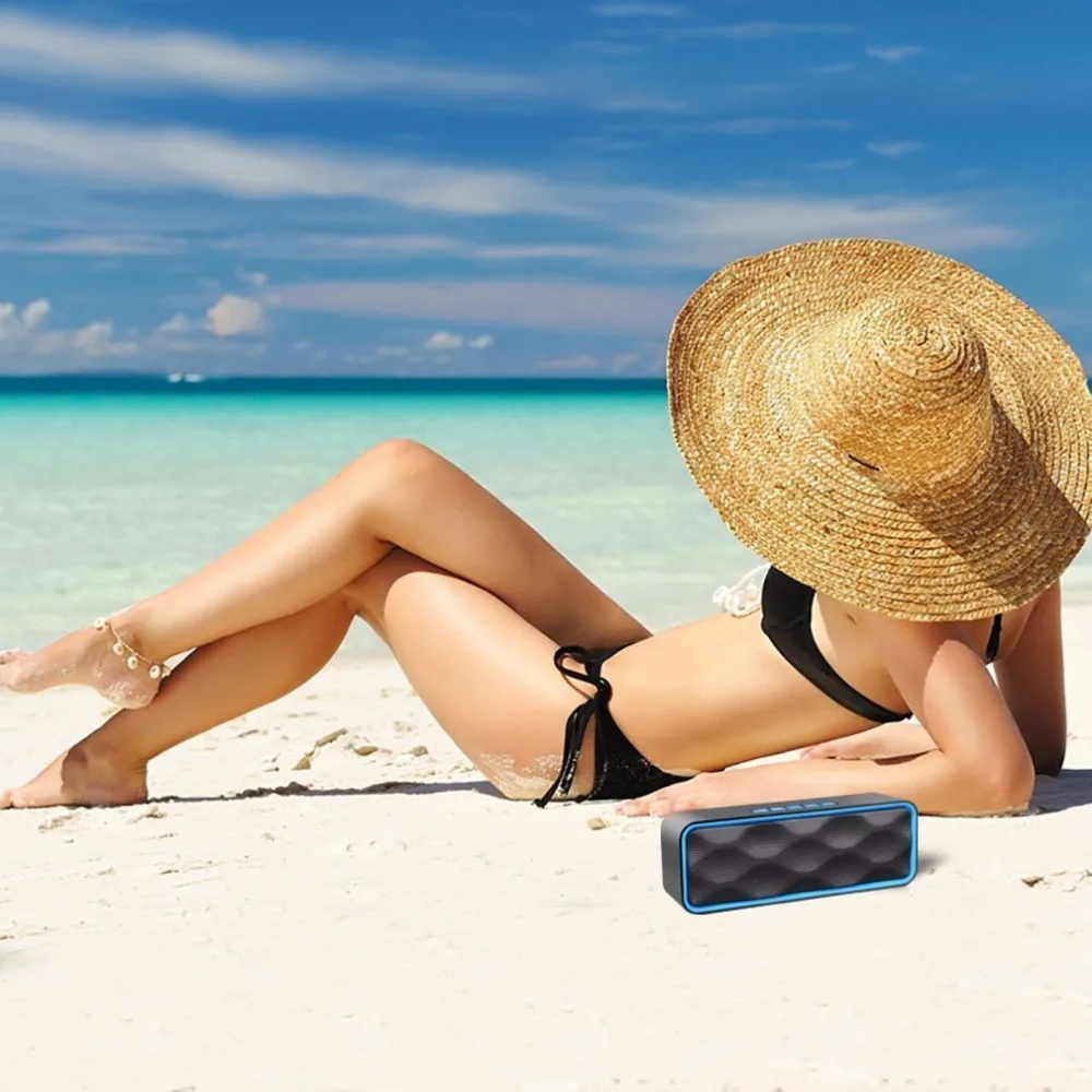 VeFly speakers bluetooth speaker wireless 4.2 system stereo sound line in loudspeaker portable speaker bluetooth bass            (4)