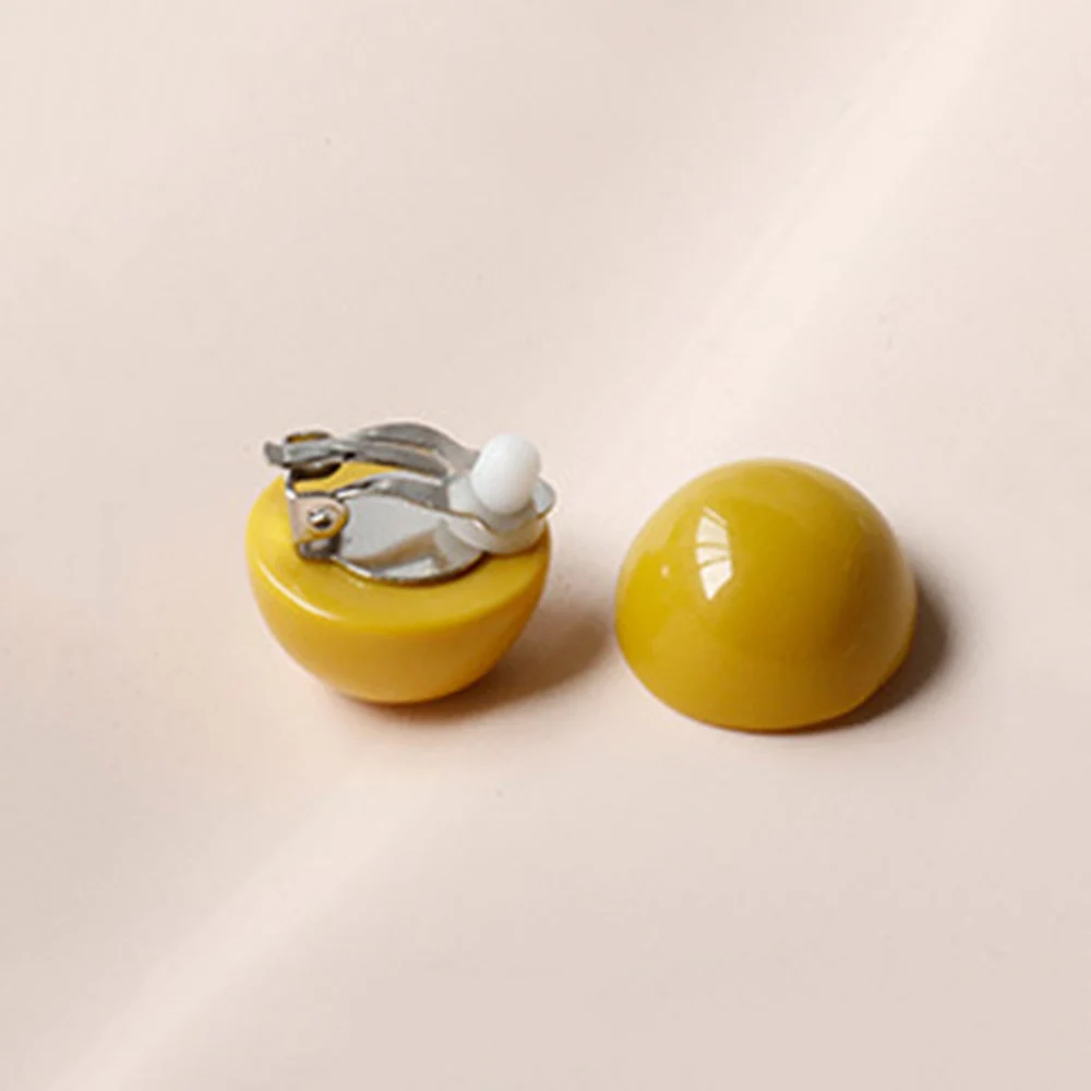 Women Ear Clip Earrings Non Pierced Resin Jewelry ear clip earrings clip earrings ear clip ear accessories
