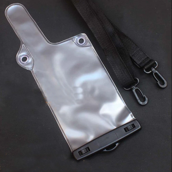 

5pcs IPX7 Universal Transparent& Frosted Waterproof Bag Dustproof Temperature Handheld Radio Pouch
