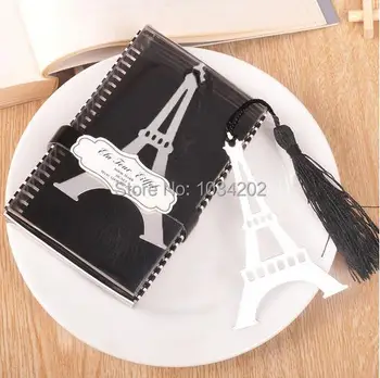 

100pcs Stainless Steel Eiffel Tower Bookmarks stationary bookmark Wedding Favors Baby Shower gifts DHL Fedex Free Shipping