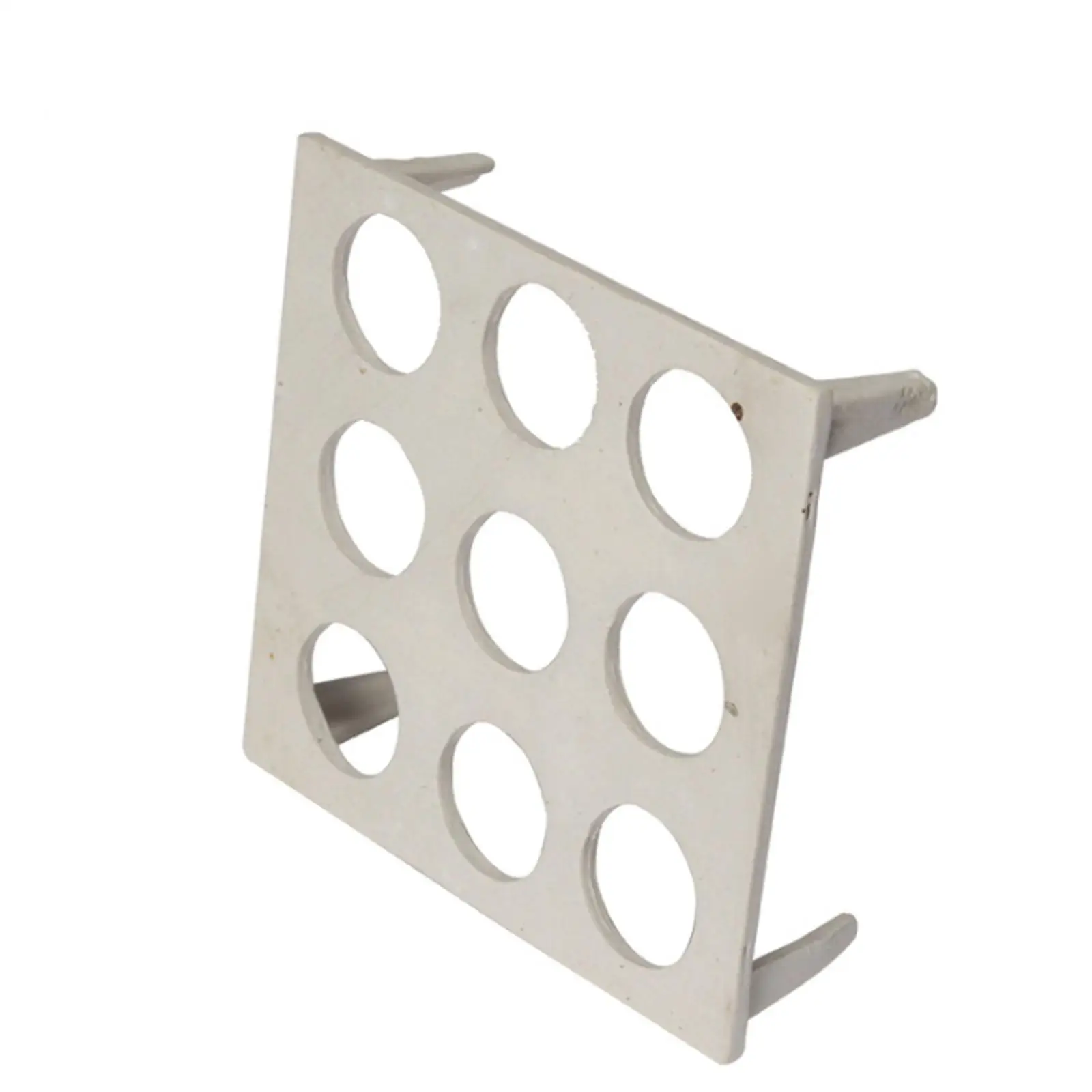 9 Holes 60mm Diam 150x140x42mm (L x W H) Ceramics Crucible Holder Rack Lab Supplies | Канцтовары для офиса и дома
