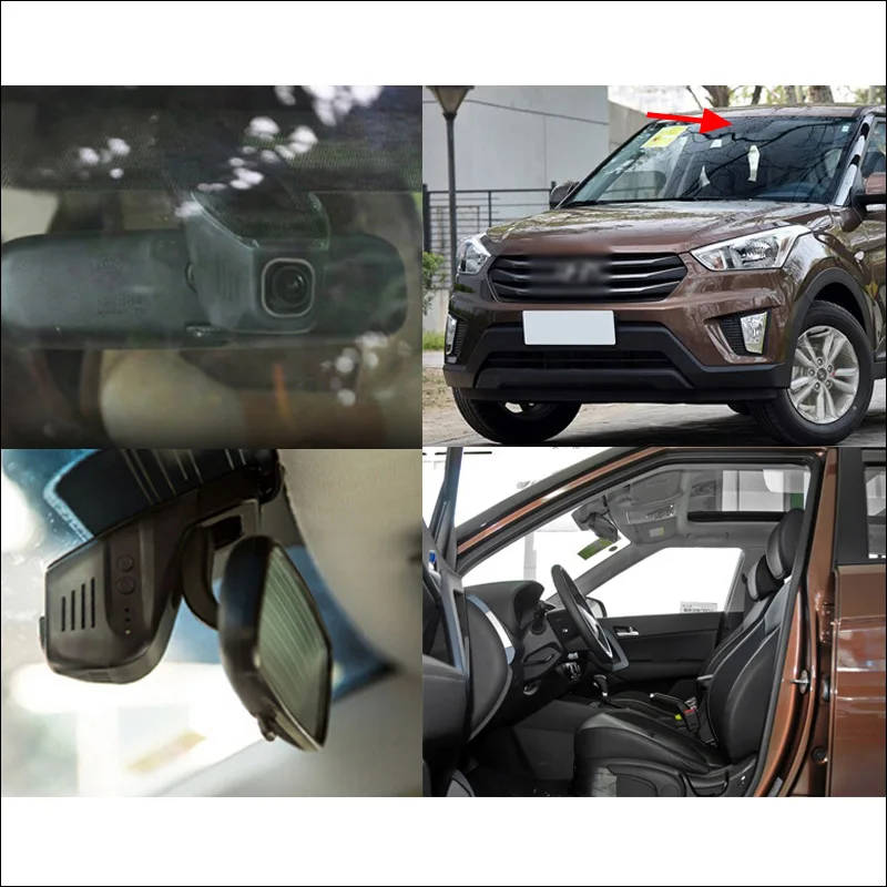 For Hyundai ix25 Car DVR Car Video Recorder Hidden installation car font b camera b font