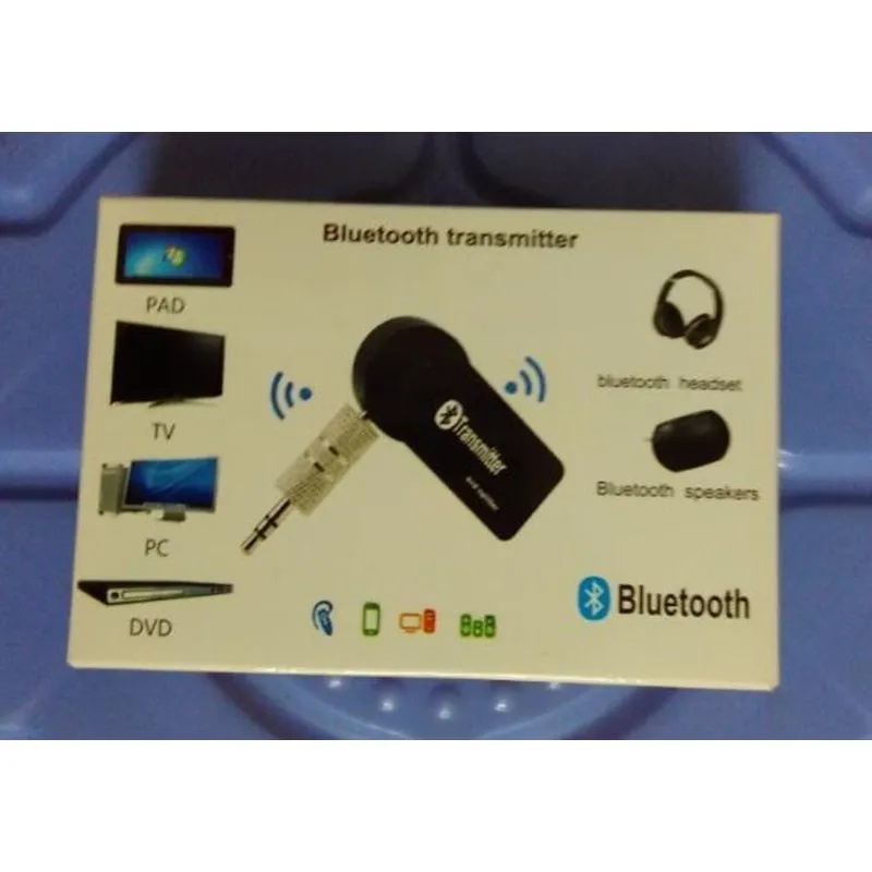 1 трейлер 2 многоточечный беспроводной 3 5 мм Bluetooth V3.0 Аудио передатчик + сплиттер