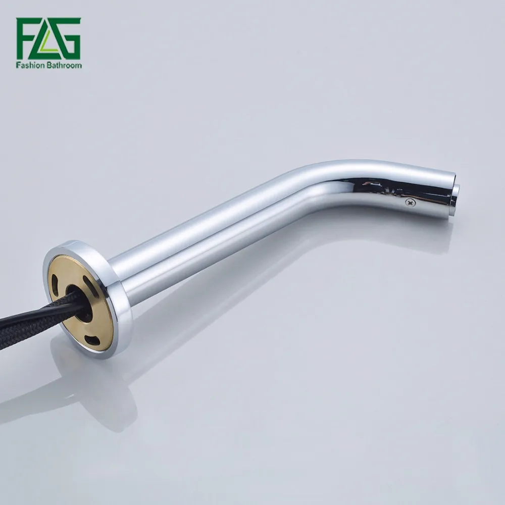 Современный коврик для ванной хромированный литой кран с холодным датчиком без