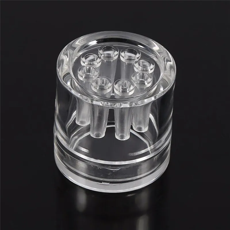 8 Hole Snail Trap Transparent Leech Vivarium Planarian Pest Catch Pen Red Bee Shrimp Worm Bait Feeding Box Aquarium Cleaner Tool4