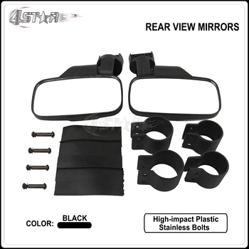 

Motorbike 1.75" or 2" Roll Cage Rear View Mirror Rearview Mirrors For Polaris Rangers RZR Rhino John Deere Gator XUV HPX RSX UTV