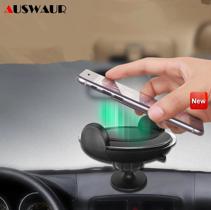 Car Mount Wireless Charger for Samsung Note 8 9 iPhone 8 Plus X XR XS MAX Fast QI Wireless Charging Car Mount Car Mount Wireless Charger for Samsung Note 8 9 iPhone 8 Plus X XR XS MAX Fast QI Wireless Charging Car Mount