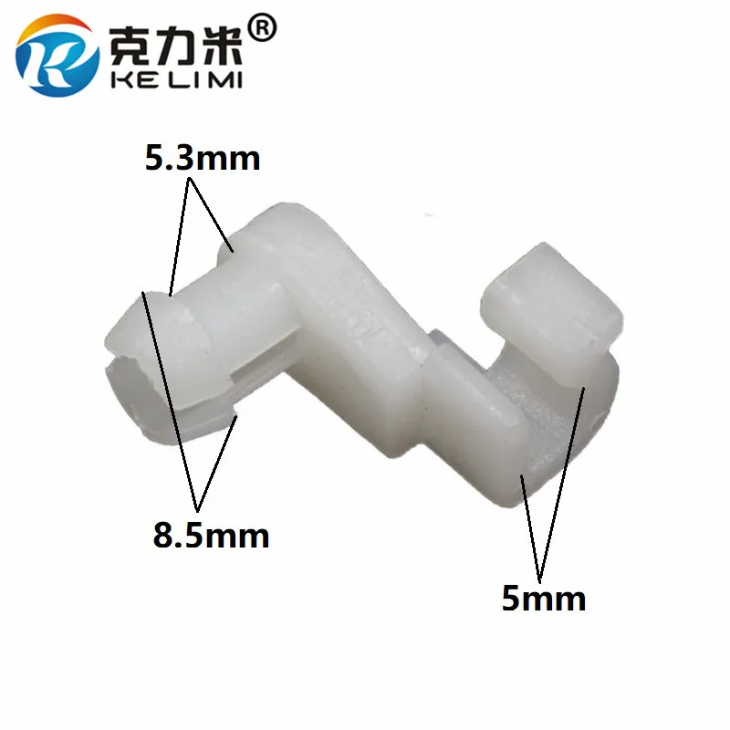 

KE LI MI Door Lock Latch Rod 5mm Size Clip Nylon Retainer For Toyota Select Vehicle 50P