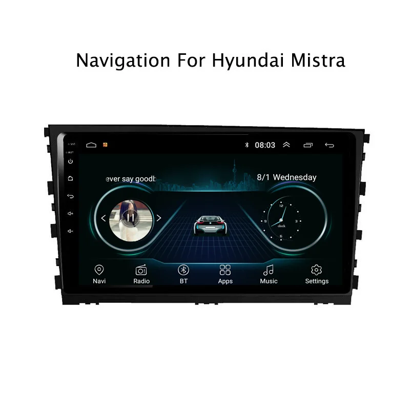 NaviTopia Android 8 1 автомобиль радио стерео видео плеер для Hyundai Mistra 2013 2014 2015 с