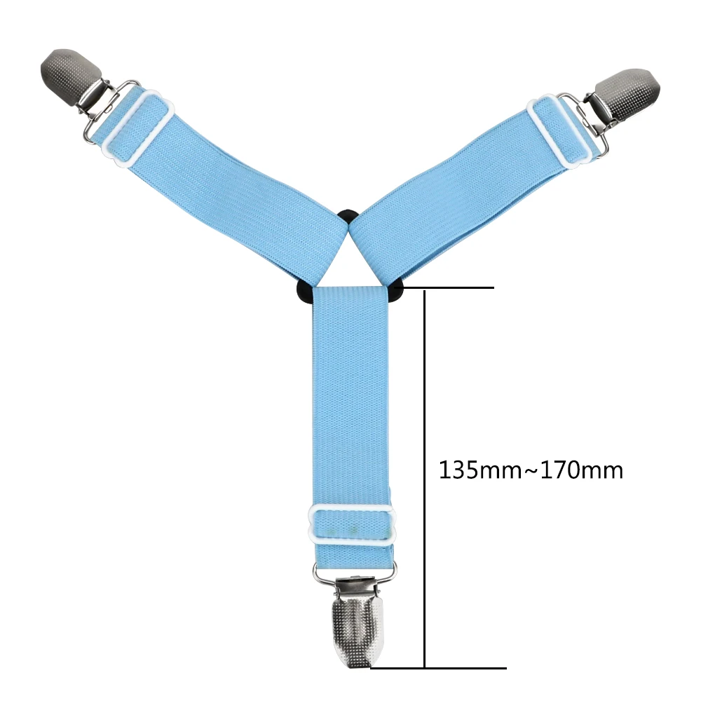 4 шт. простыня фиксирующие зажимы матрас одеяло застежка ремни Регулируемый Чехол Захваты держатель нескользящий ремень
