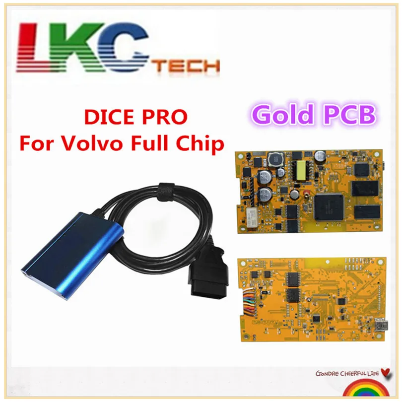 Newest Gold pcb Full Chip Vida Dice for Volvo VIDA DICE PRO 2014D Fimware Update&Self-Test For Volvo Scanner with Multi-Language obdtool excellent performance super for volvo vida dice pro newest 2014d vida dice pro diagnostic tool multi language