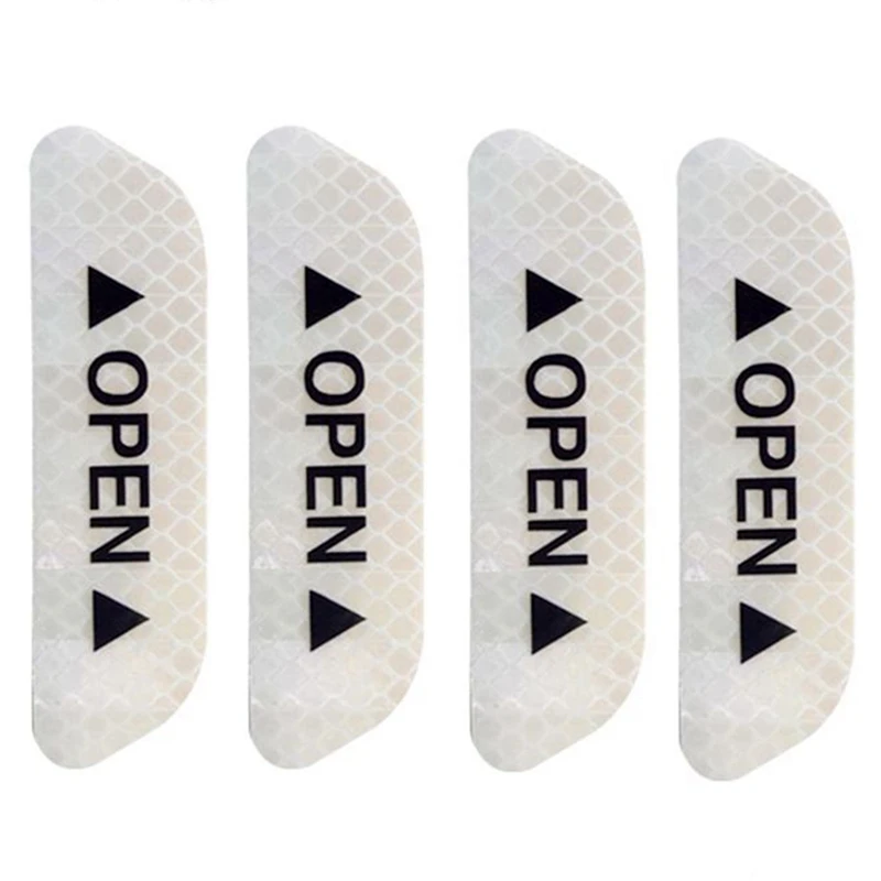 Светоотражающая лента для открытой двери автомобиля предупреждающая наклейка