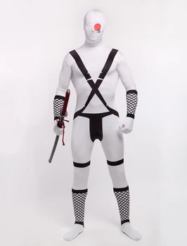 

(PHC084) Samurai Sentai Shinkenger Superhero Costume Cosplay Lycra Zentai Suit For Halloween Party