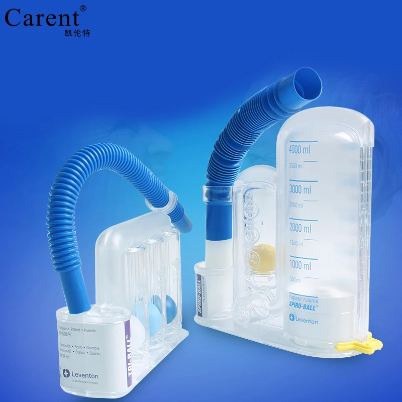 Breathing Training Device Three Balls Instrument Lung Capacity Training With Mouth Blown Lung Function Exercise