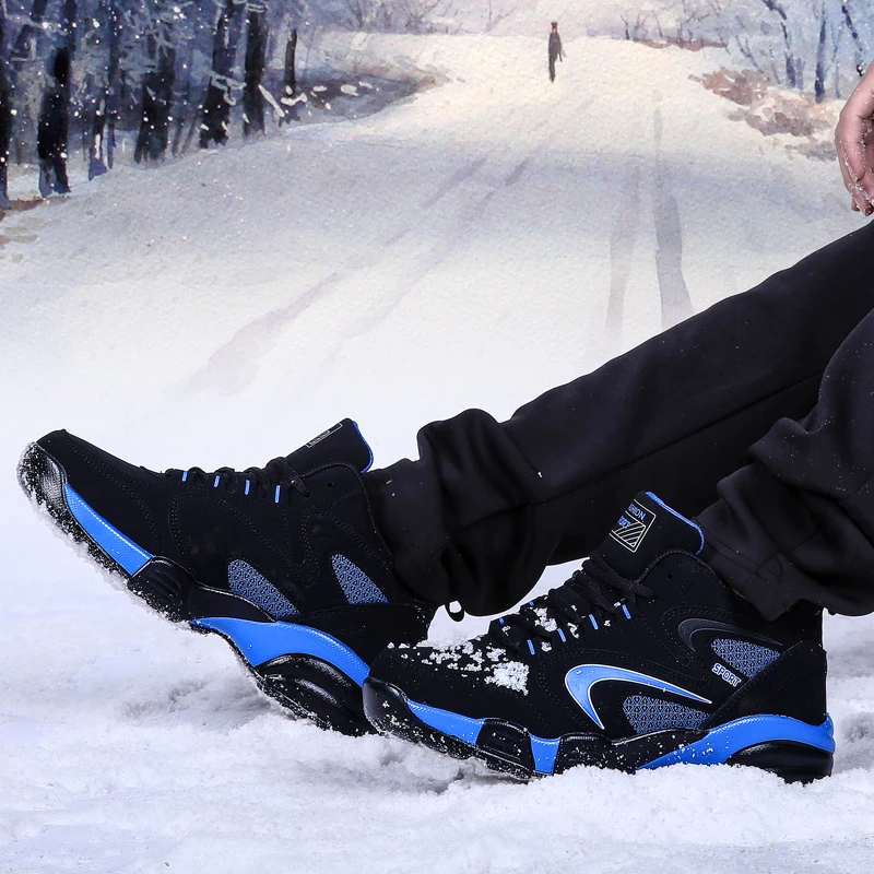 Large Size Men Women Sneakers Winter Running Sport Shoes With Fur Warm Sneakers for Men Big Size Athletic Shoes Black Trainers Large Size Men Women Sneakers Winter Running Sport Shoes With Fur Warm Sneakers for Men Big Size Athletic Shoes Black Trainers