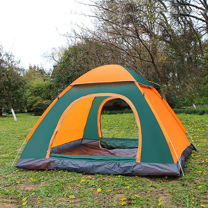 Кемпинговая палатка походные палатки Портативные водонепроницаемые походные палатки анти-УФ 2/3 человек складной автоматический всплывающий открытый солнцезащитный козырек ультра