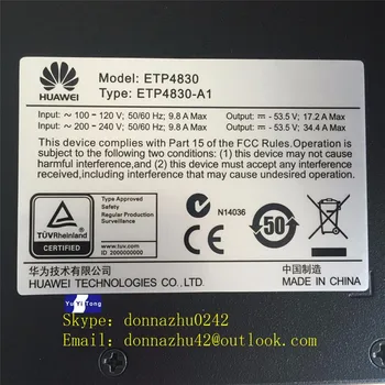 

Hua wei ETP4830 double-power supply in cabinet for OLT of Hua wei,ZTE etc. double rectification module