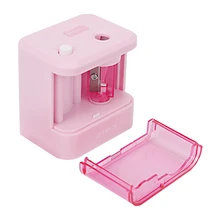 M&G 95604 Electric pencil sharpener new intelligent automatic pencil School office desk automatic pencil sharpener 1 pcs electric pencil sharpener fully automatic multi function pupil sharpener rotary pencil winch adorable dinosaur modeling