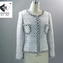 Hss0321 Для женщин ручной вязки и пальто узкого кроя