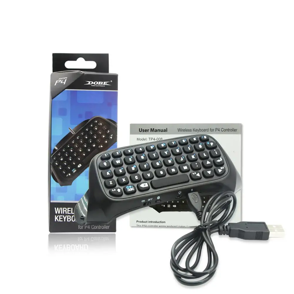 

Clearance Sale TP4-008 Mini Bluetooth Keypad For Sony PS4 Wireless Keyboard For PlayStation 4 gaming accessory