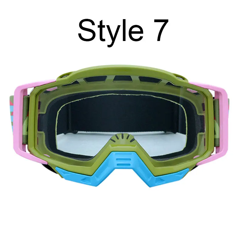 Nordson очки для мотокросса, лыжные сноуборды, мотоциклетные очки, спортивные очки для улицы, Mx, очки для езды на велосипеде, ATV, Мото шлем, маска - Цвет: Goggles Glasses 7