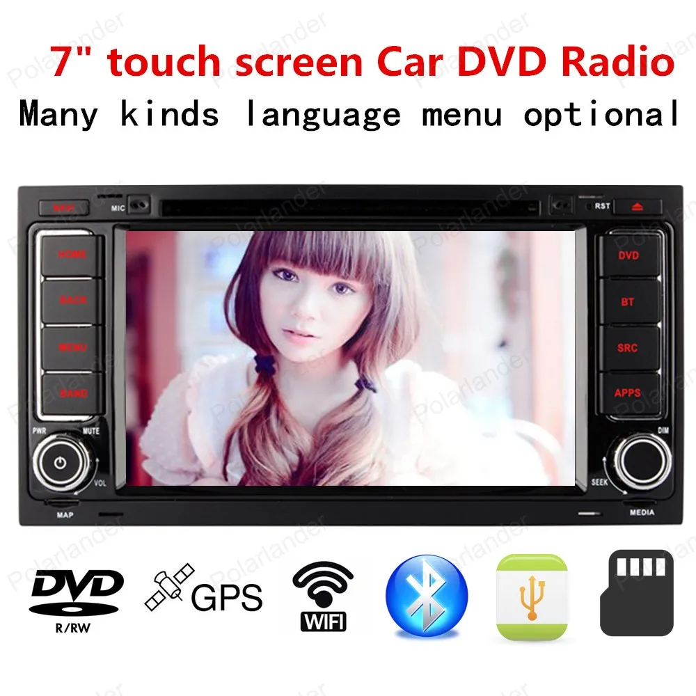 Android 4.4.2 Автомобильный DVD Радио для Volkswagen Touareg транспортер мультивен T5 2007 2010 с gps Bt