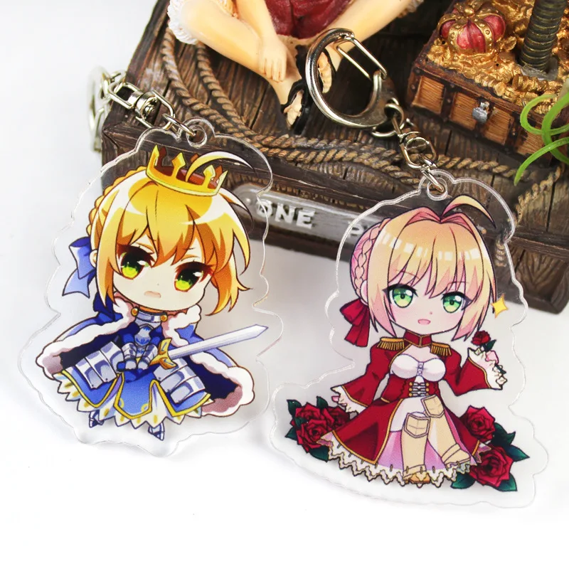 Аниме Fate Grand заказ брелок японский мультфильм Fgo Zero автомобильный Подвески