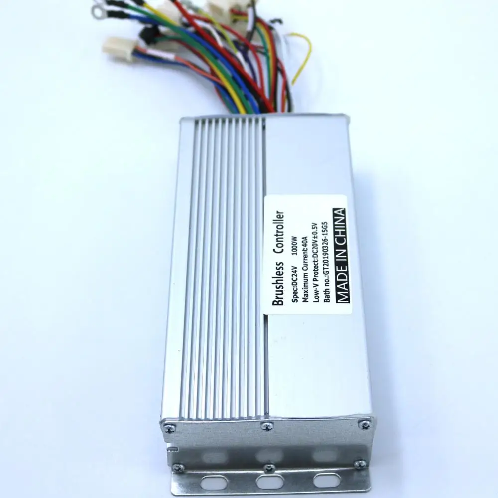

15 Mosfet Sensor/Sensorless 24V1000W 40Amax E-bike/Scooter/Motorcycle Brushless Speed Controller