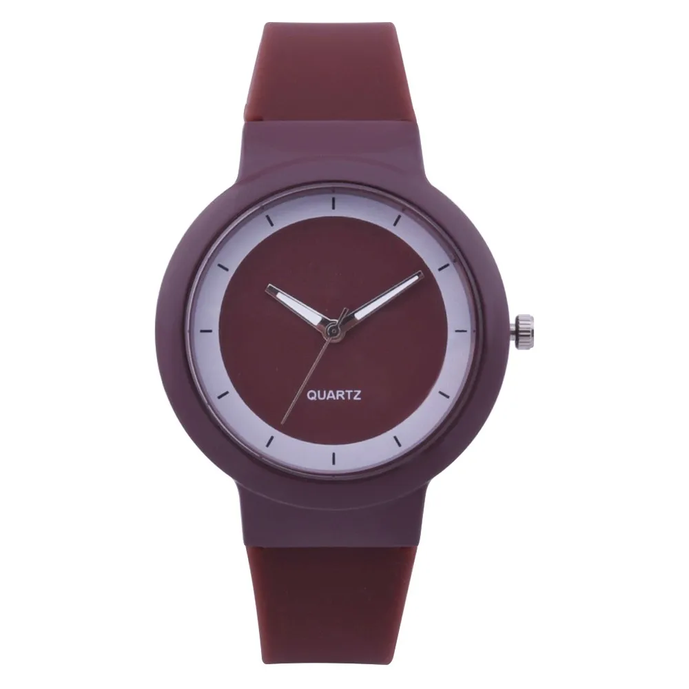 

Zerotime #501 2019 NEW FASHION Wristwatch Woman Silicone Band Analog Quartz Round Wrist Watch Watches Luxury gifts Free Shipping