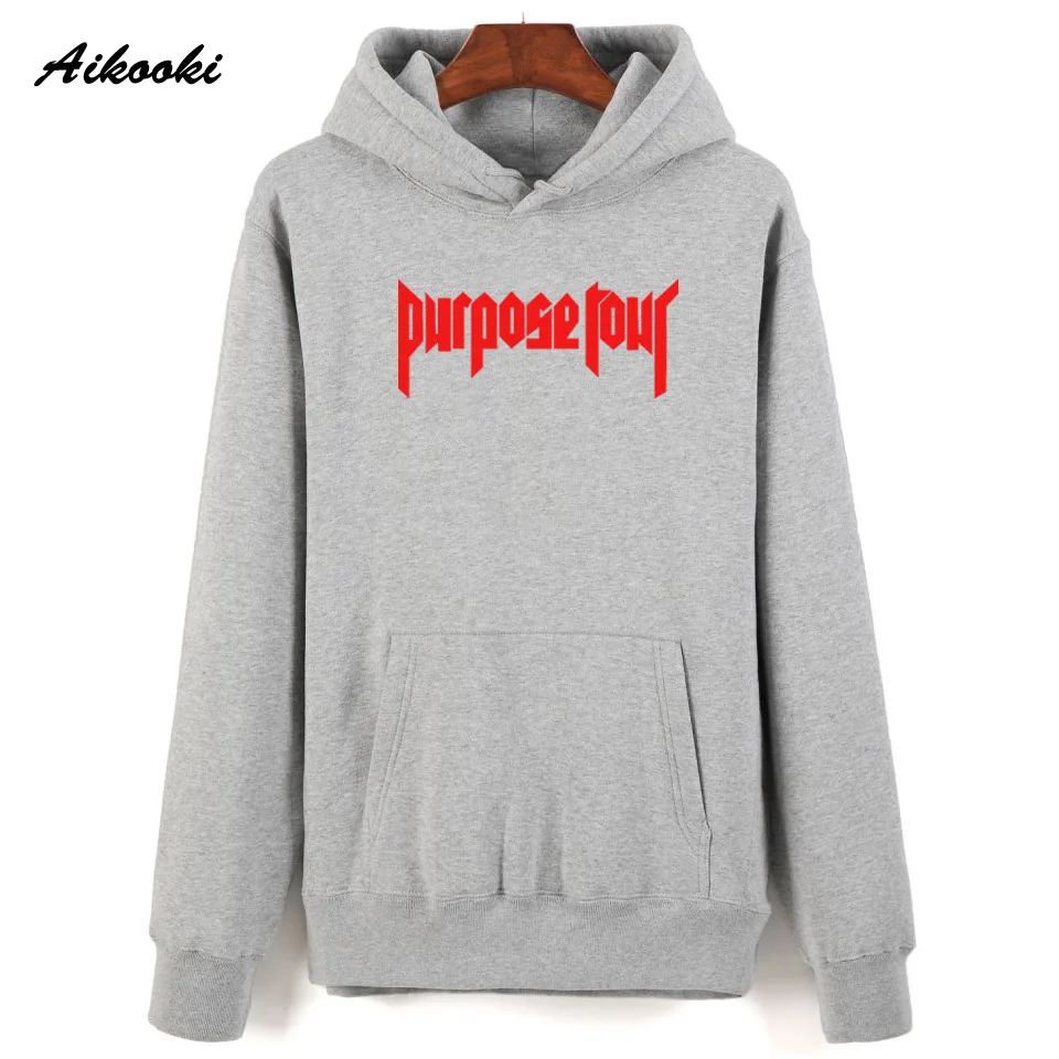 Aikooki Justin Bieber Hoodies Sweatshirt Men Pullovers Red Pink Hooded Hoodie Winter Fashion Hoody Shirts SECURTITY Jumpers