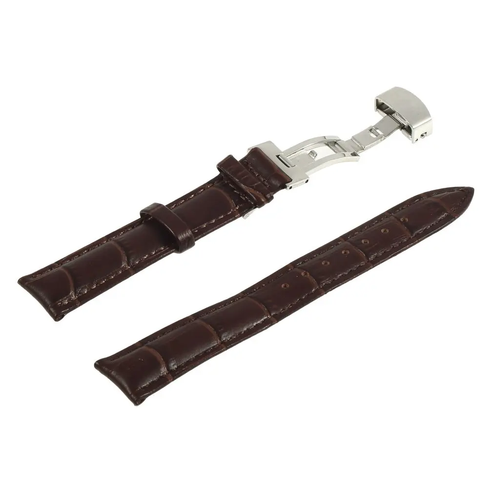 

Watch Bracelet Belt Clasp Veins Watchbands Genuine Cowhide Leather Strap Watch Band Watch Accessories Wristband