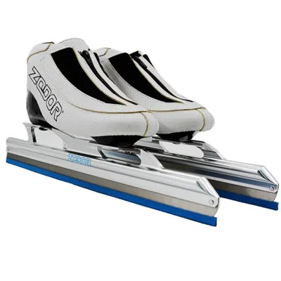 جديد وصول 6-طبقات ألياف الكربون المهنية ZODOR الثابتة الجليد أحذية التزلج على الجليد التمهيد 62-64 430 ملليمتر 410 ملليمتر 380 ملليمتر الجليد شفرة ل ال...