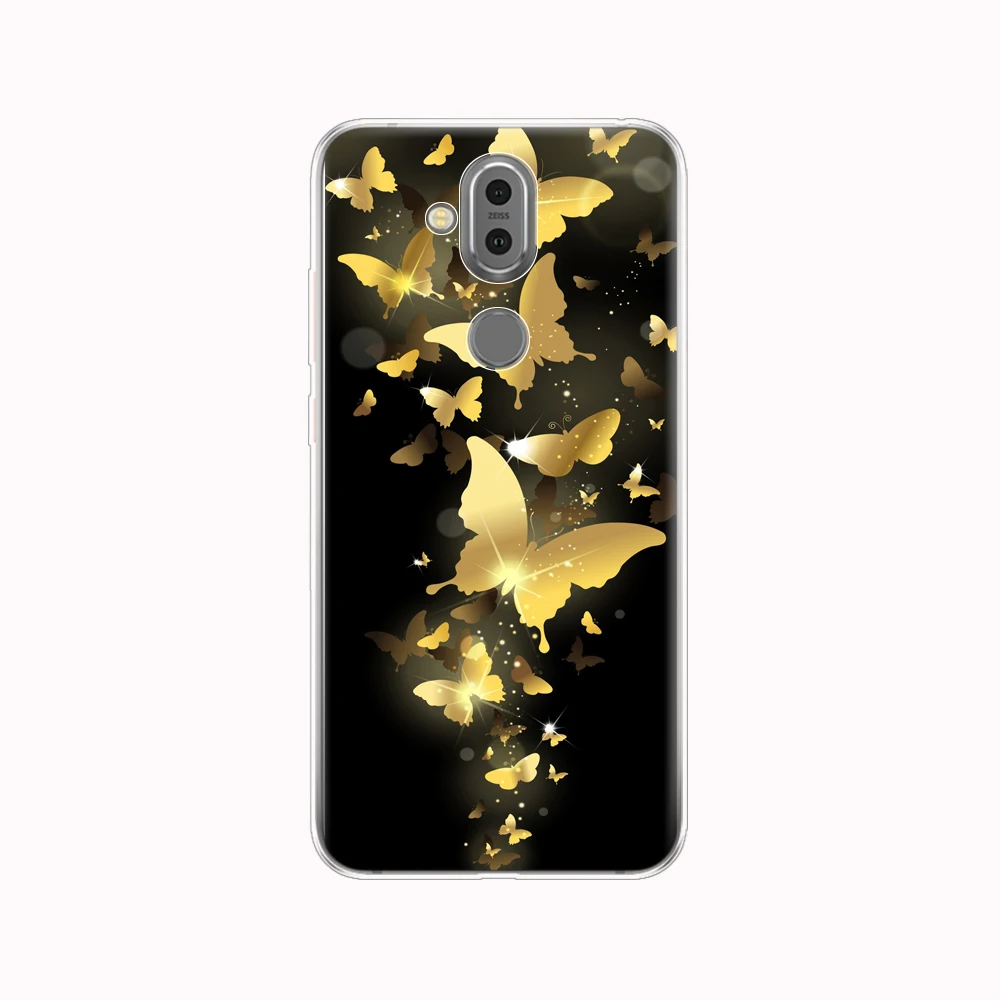 Для Nokia 8 1 чехол для 7 plus 2018 силиконовый мягкий ТПУ задней панели телефона Capa 1/X7