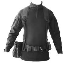 TAK YIYING Yeni Taktik Bel Yastıklı Kemer Ile şekilli Askı Askeri Airsoft Naylon Kemer Kamuflaj